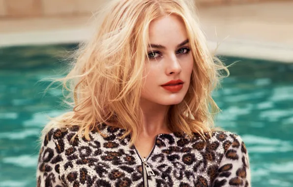 Взгляд, актриса, блондинка, margot robbie, марго робби