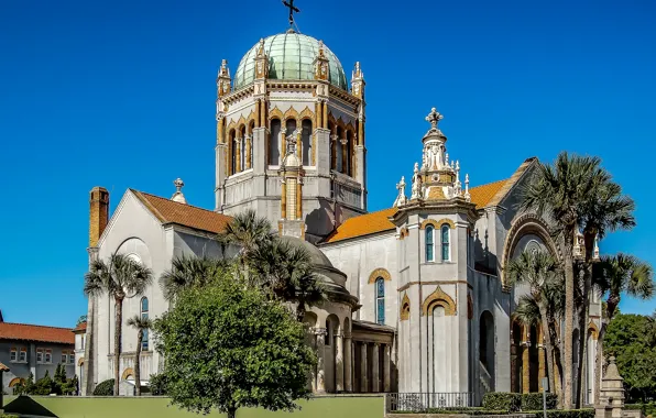 Картинка церковь, США, Florida, St. Augustine, Memorial Presbyterian Church