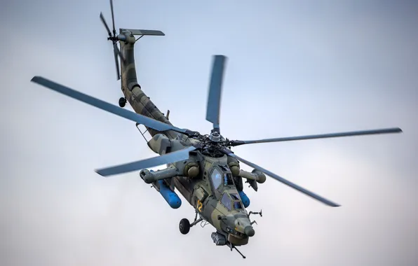 Вертолёт, Россия, Ми-28Н, ударный, «Ночной Охотник»