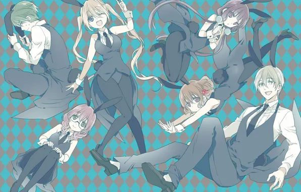 Девочки, кролики, парни, Blend S, Садистская Смесь