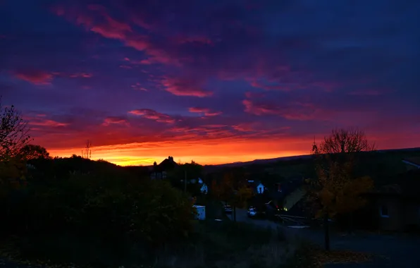 Deutschland, Sonnenaufgang, Eifel