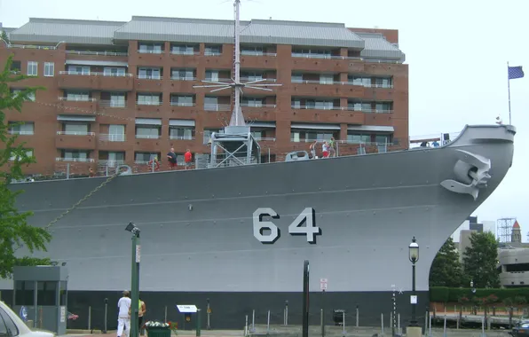 Линкор, USS Iowa, корабль - музей