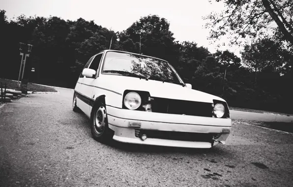 Машина, авто, черно-белое, renault 5 gtr