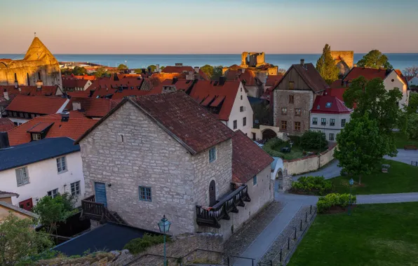 Картинка дома, Швеция, Висбю, Visby