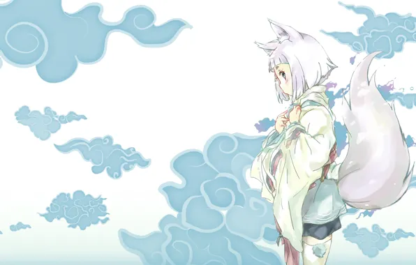 Аниме, Арт, kon, неко., Tokyo Ravens
