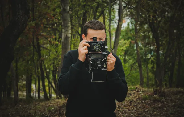 Green, camera, zeiss, zeiss ikon