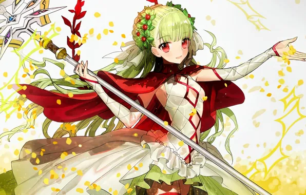 Game, weapon, anime, mahou, by sanoboss, Chain Chronicle: Haecceitas no Hikari, Chain Chronicle