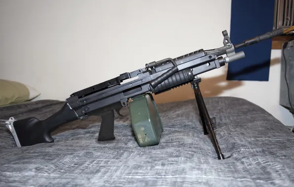 Картинка оружие, ручной пулемёт, MK46