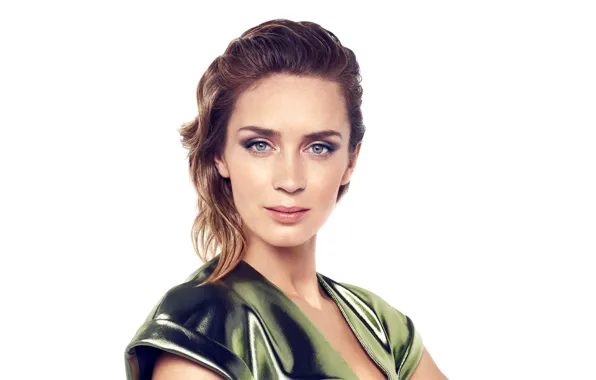 Взгляд, лицо, актриса, emily blunt