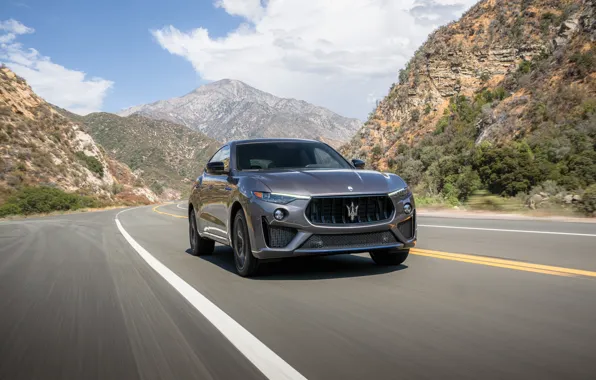 Картинка car, Maserati, road, Levante, Maserati Levante Modena S