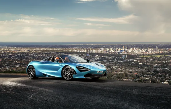 McLaren, суперкар, Spider, 720S, 2019