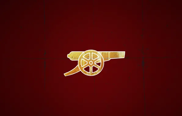 Фон, логотип, эмблема, пушка, Арсенал, Arsenal, Football Club, The Gunners