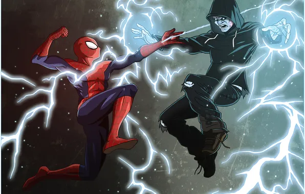 Картинка Electro, Marvel Comics, Spider-Man, The Amazing Spider-Man 2