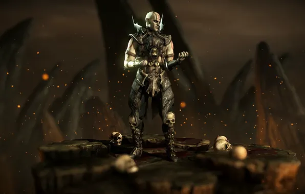 Знак, магия, дракон, дым, тату, боец, Warner Bros. Interactive Entertainment, NetherRealm Studios