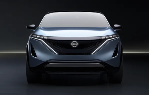 Nissan, кроссовер, 2020, Электрический, Ariya, Nissan Ariya, Электрический кроссовер