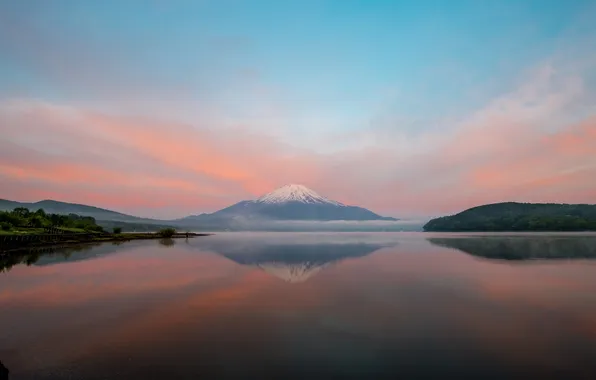 Пейзаж, горы, природа, озеро, landscape, nature, mountains, lake