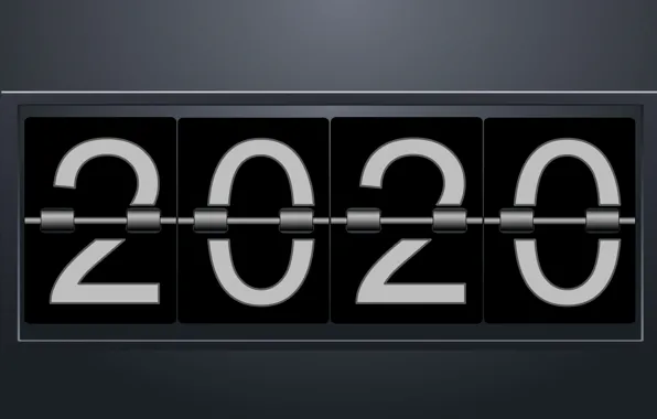 Картинка Новый Год, цифры, скоро, 2020, табло
