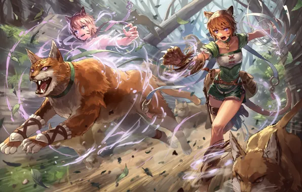 Girl, game, Nintendo, animal, asian, bishojo, japonese, Fire Emblem
