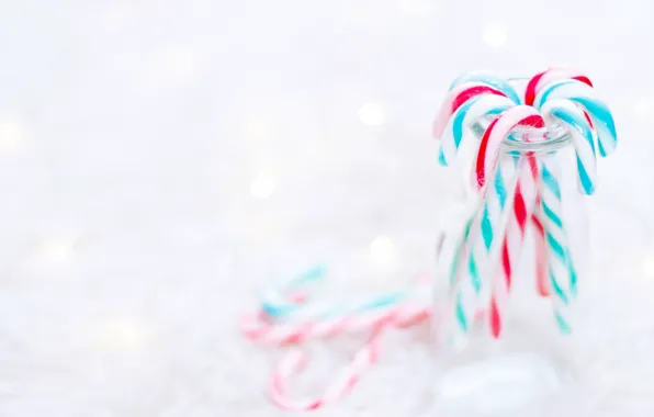 Новый Год, леденец, New Year, sweet, candy, lollipop, canes