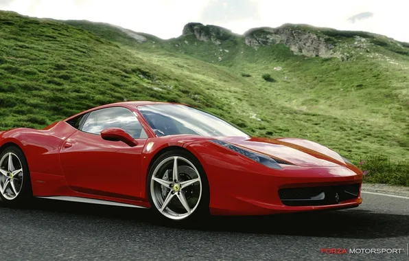 Картинка игра, гонки, Ferrari, Forza Motorsport 4