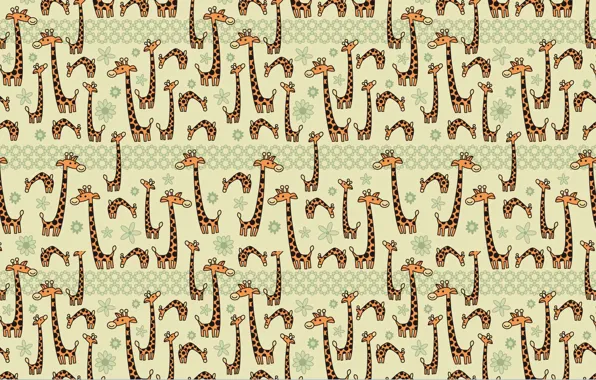 Юмор, жирафы, Текстура