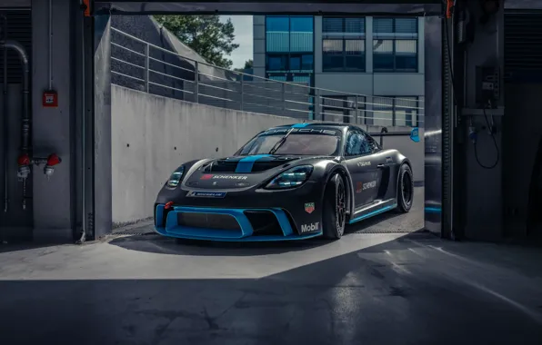 Картинка Porsche 718, Cayman GT4