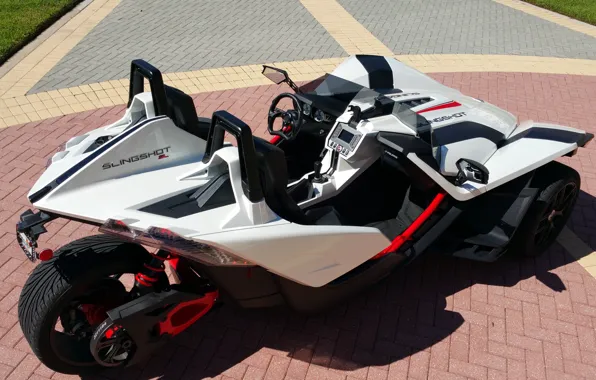 Beautiful, comfort, hi-tech, Polaris, Slingshot, tecnology, sporty, tricycle