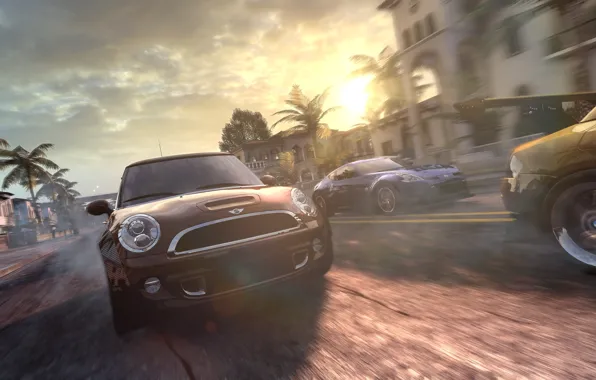 Картинка USA, Mini Cooper, Race, Cars, Chicago, New York, Detroit, Game