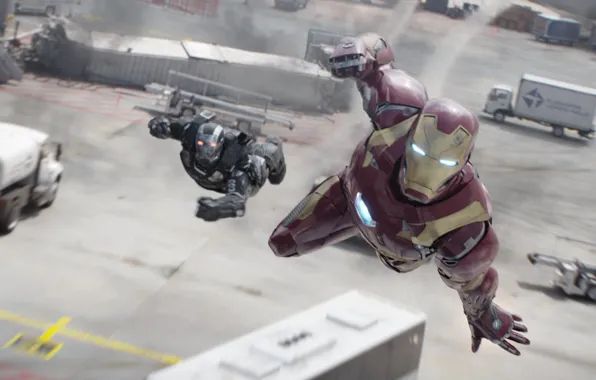 Картинка Tony Stark, Don Cheadle, Iron-Man, Captain America:Civil War, Rober Downe Jr, воитель