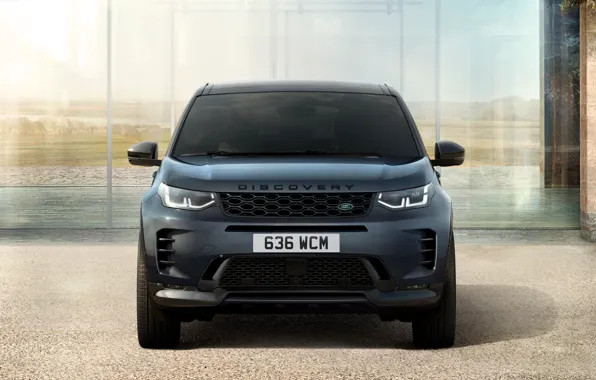 Car, Land Rover, front view, Land Rover Discovery Sport HSE