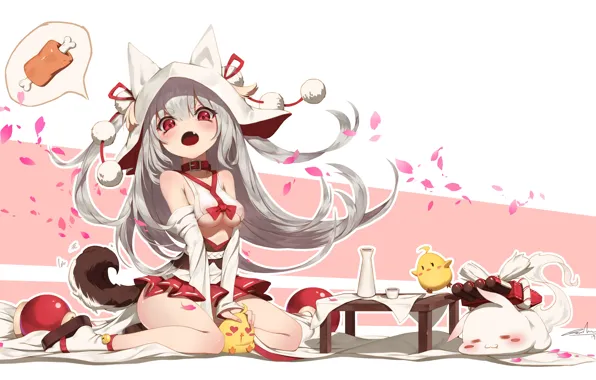 Yuudachi, azur lane, moonofmonster