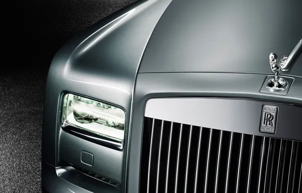 Фара, Rolls-Royce, решетка, эмблема