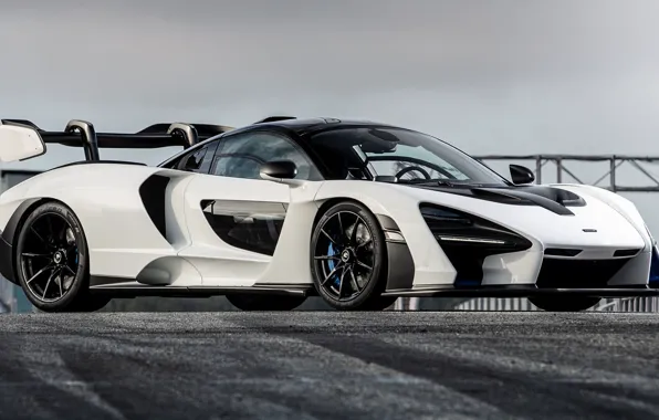 Картинка White, Mclaren, Senna