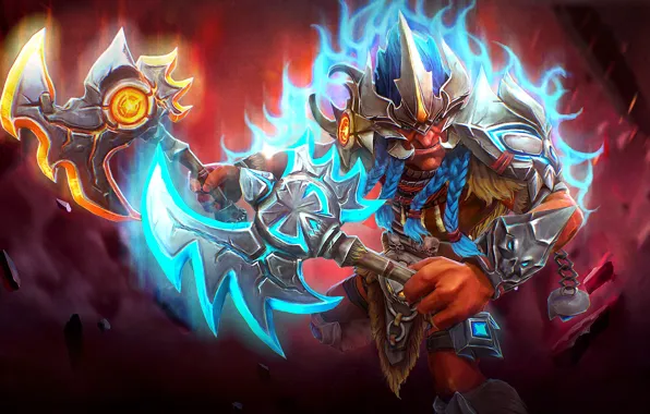 Сила, магия, игра, dota, тролль, dota 2, ловкость