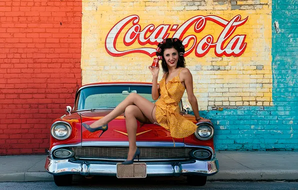 Girl, dress, legs, model, pretty, pin up