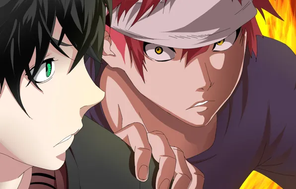 Парни, Кухня Сомы, Shokugeki No Soma