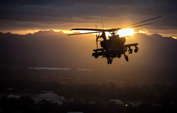 Helicopter, Apache, AH-64