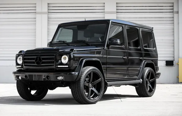 Mercedes, black, complete, exterior, wrap, gloss, G550