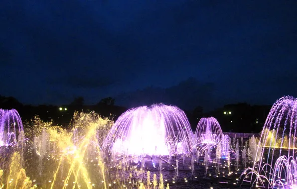 Город, Москва, Фонтан