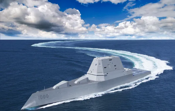 Эскадренный, миноносец, USS Zumwalt