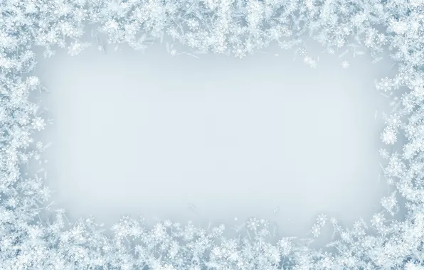 Снег, снежинки, фон, white, christmas, winter, background, snow