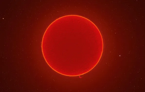 Space, stars, sun