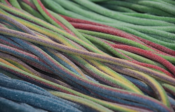 Colors, stripes, macro, sweets