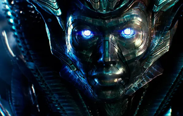Cinema, robot, mecha, alien, movie, Transformers, face, film
