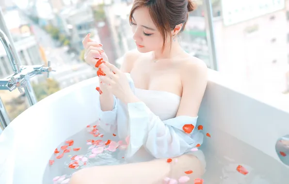 Wallpaper, girl, sexy, woman, model, china, asian, cute