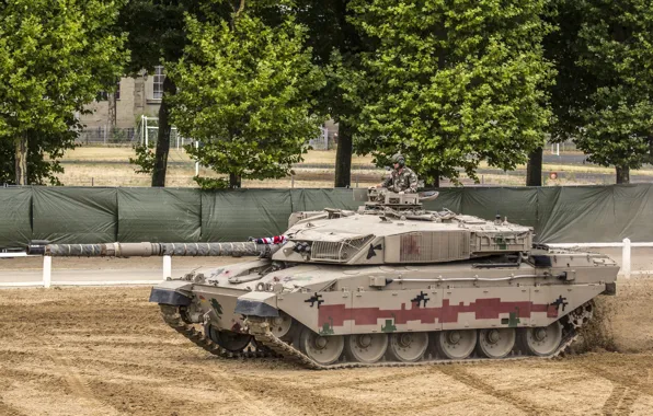 Картинка танк, боевой, британский, основной, годов, Challenger 1, 1980-х