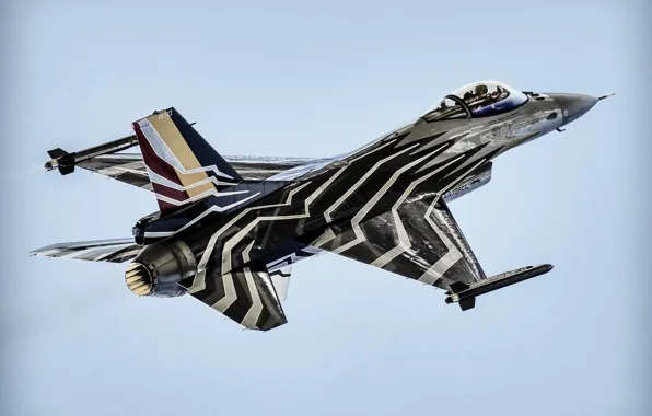 Картинка истребитель, F-16, Fighting Falcon, «Файтинг Фалкон»