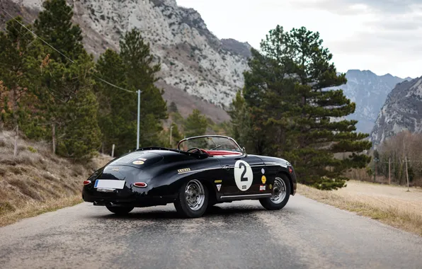 Porsche, 1957, 356, Porsche 356A 1600 Speedster