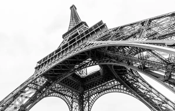 Конструкция, эйфелева башня, Франция, Париж