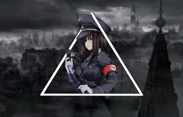 Аниме, anime, геометрические фигуры, Готика, madskillz, мэдскиллз